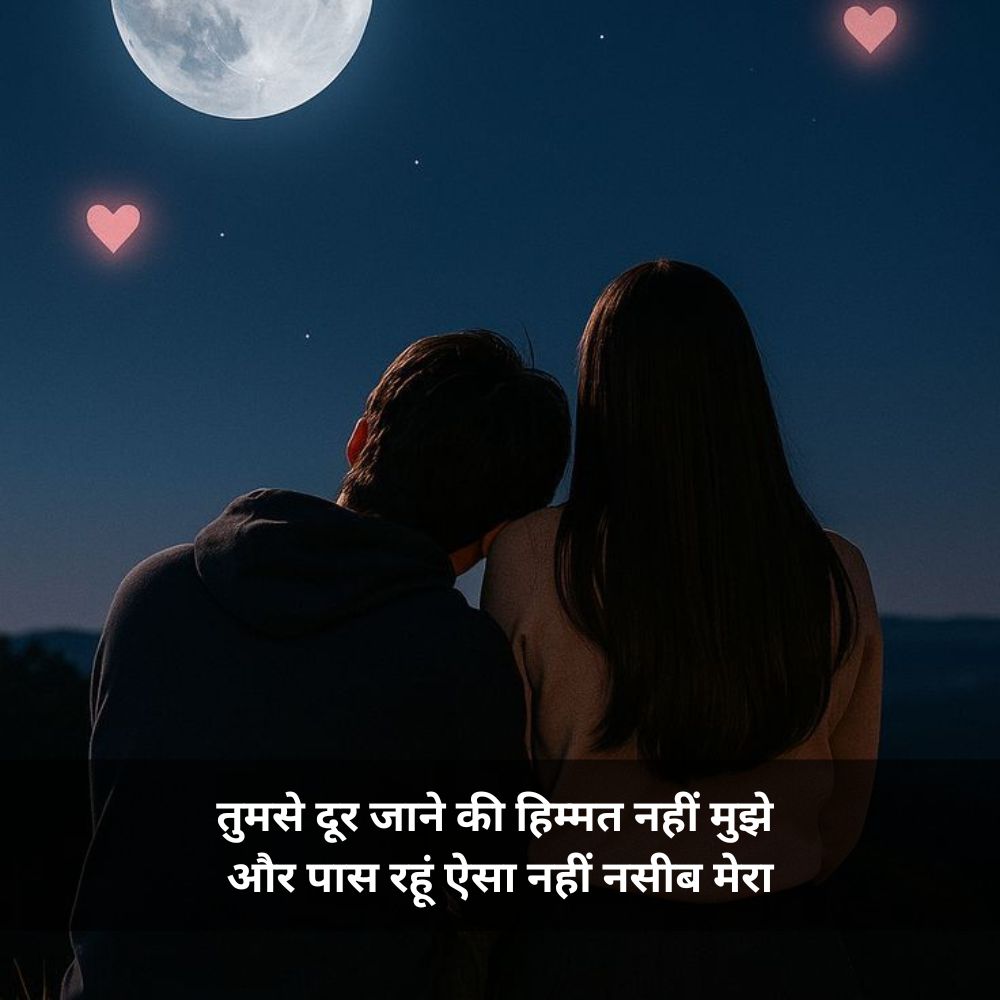 romantic good night shayari for wife